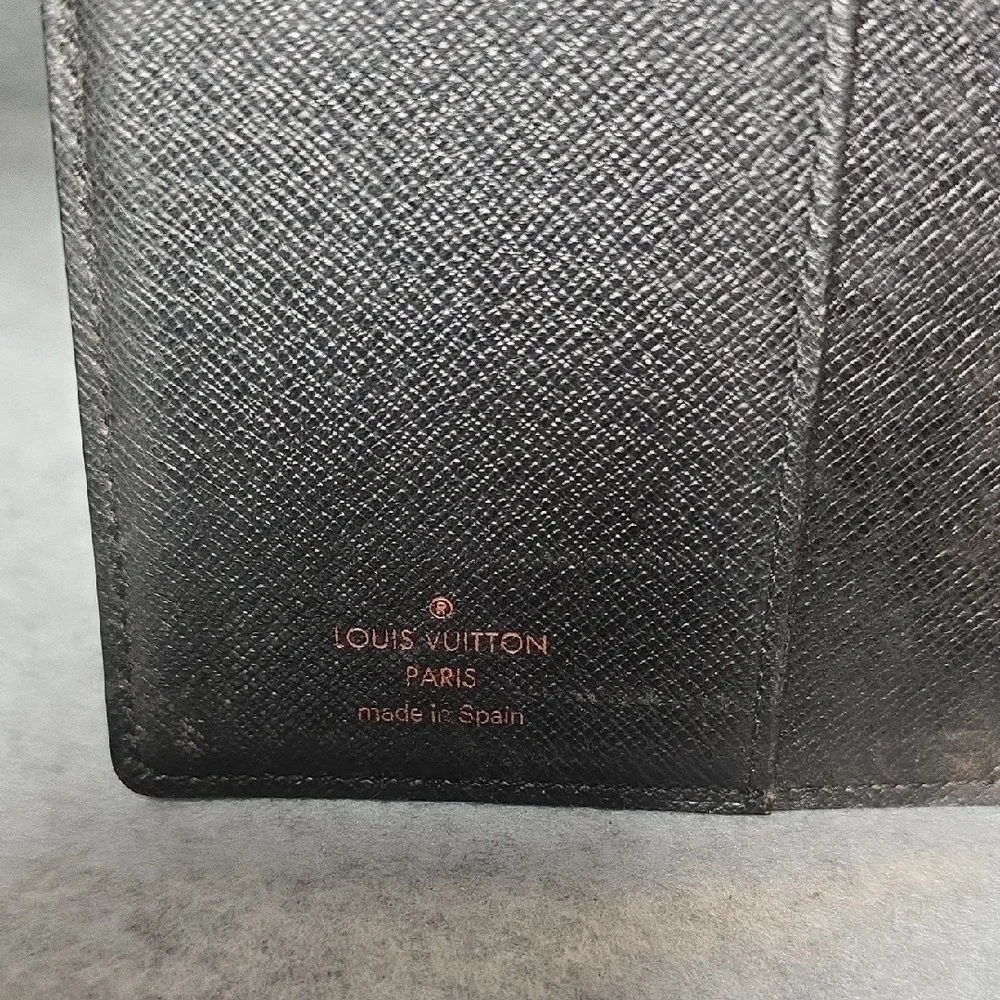 Louis Vuitton Blue Epi Agenda CA 1916